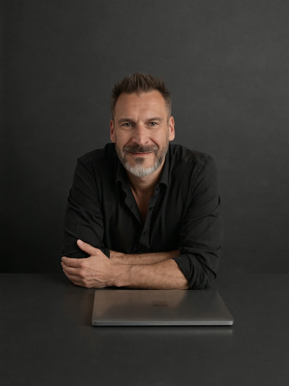 Martin Kofler am Laptop